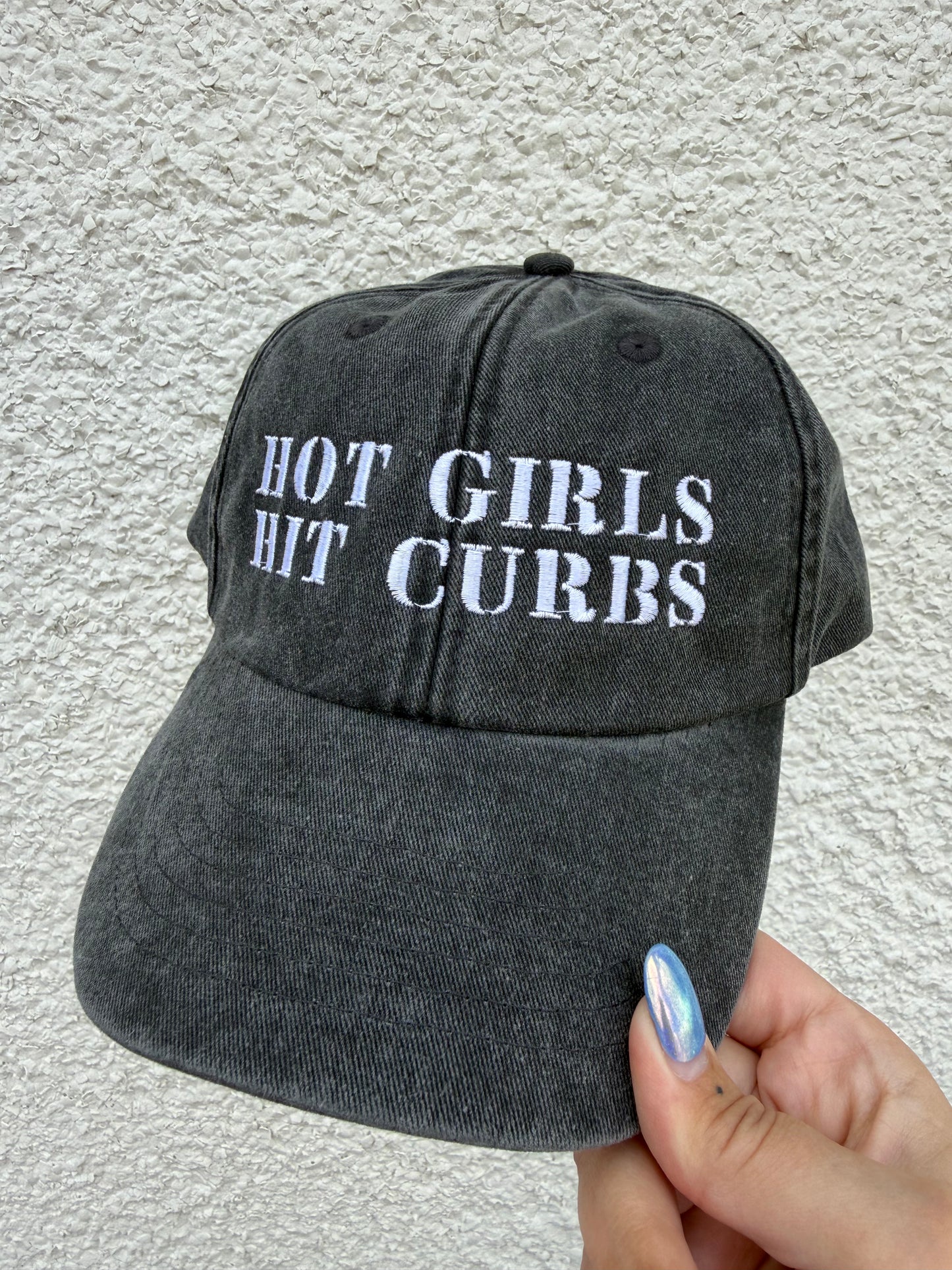 Hot Girls Hit Curbs Cap - Custom Colours