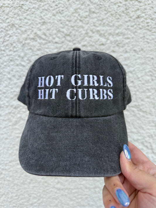 Hot Girls Hit Curbs Cap - Custom Colours