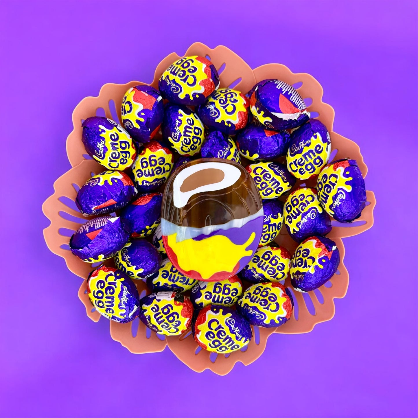 Creme Egg Hair Claw/Clip