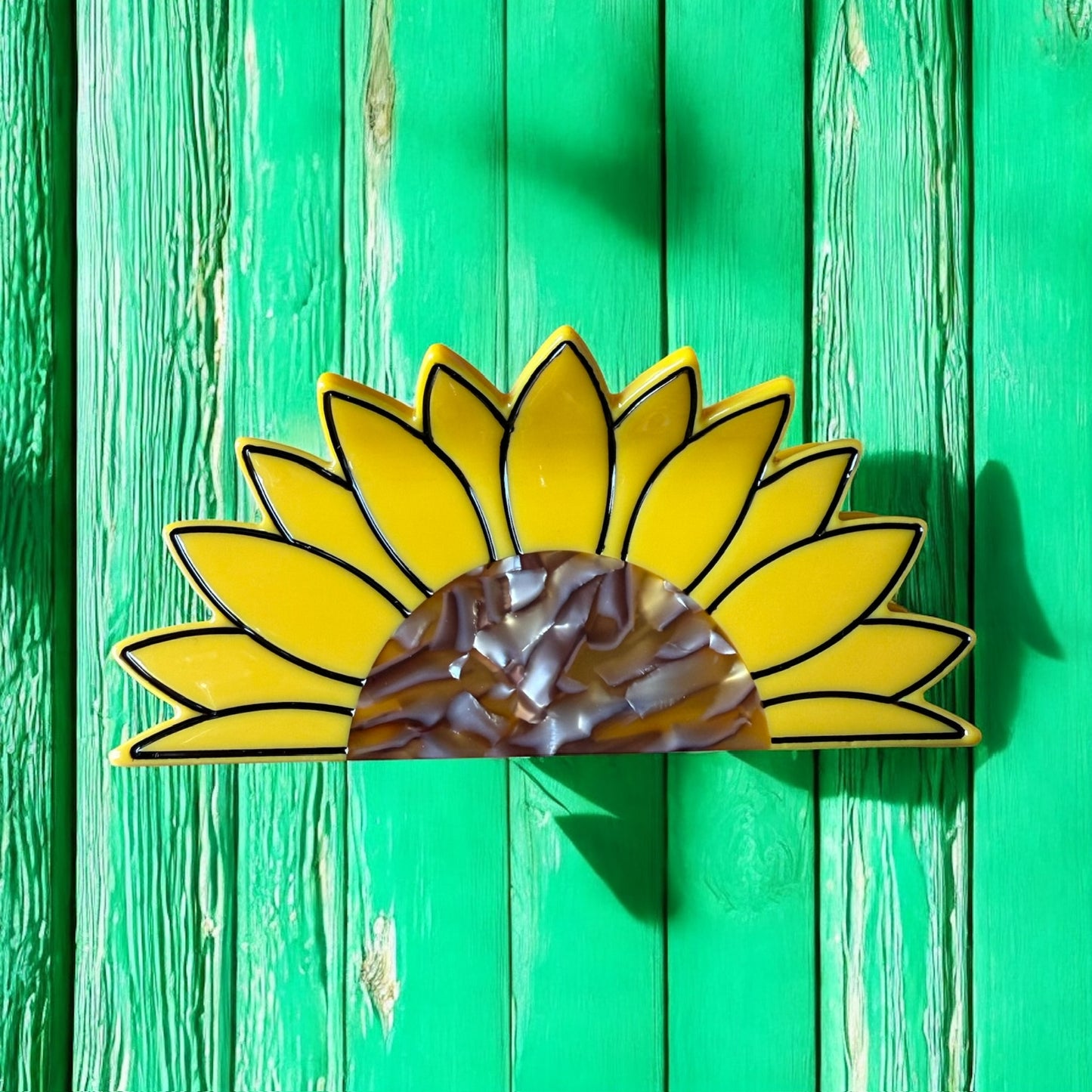 Sunflower Hair Clip