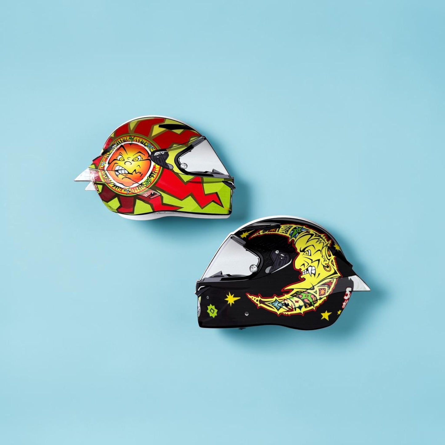 PRE ORDER - Valentino Rossi Moto GP Helmet Hair Claw