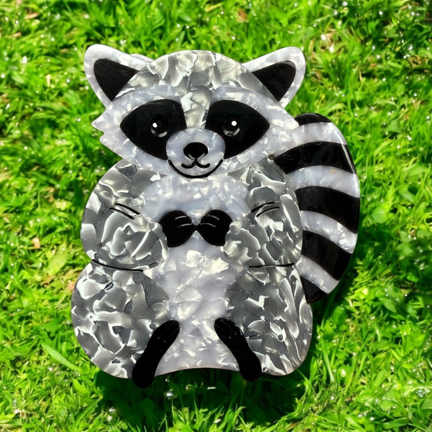 Raccoon Hair Claw/Clip