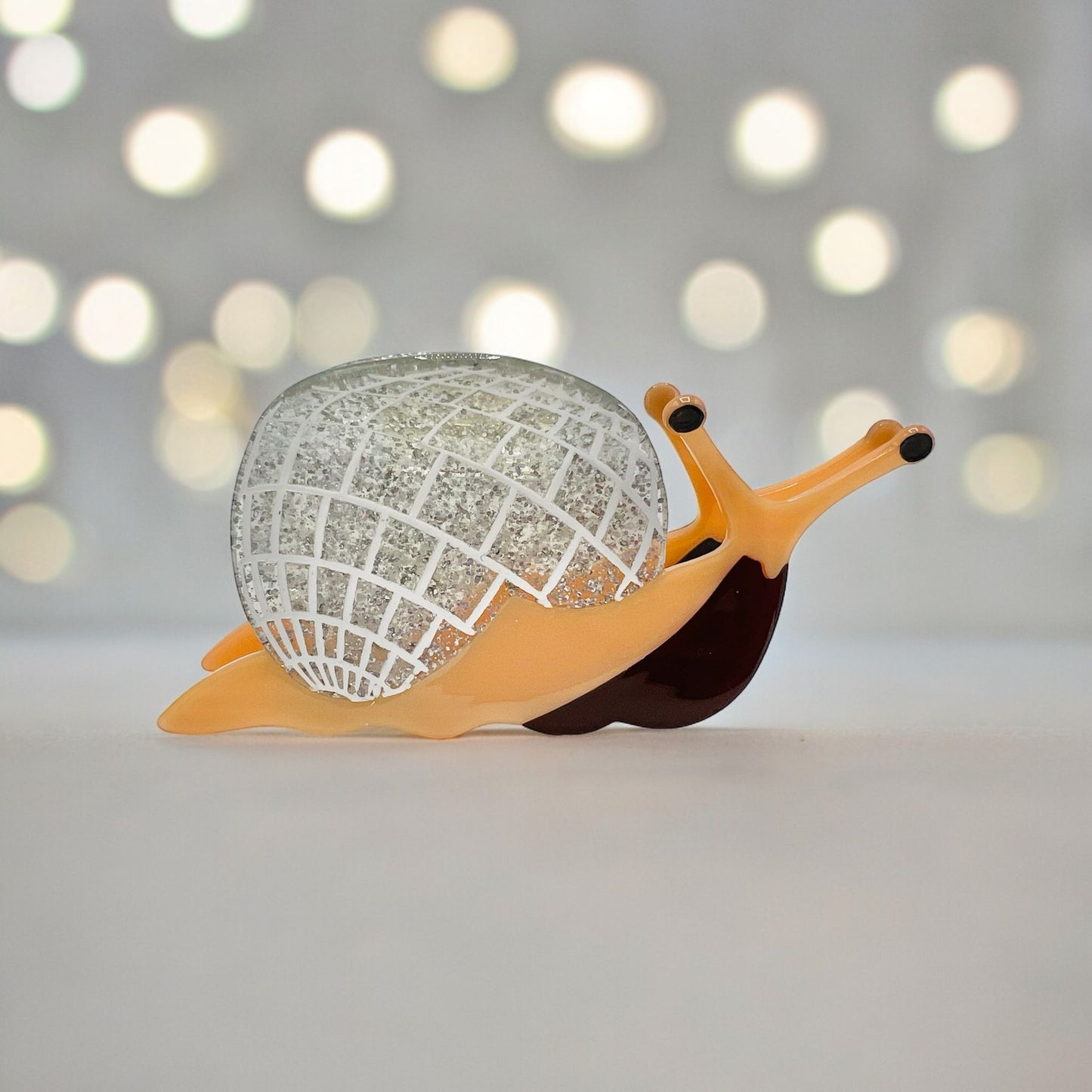 Disco Snail Hair Clip